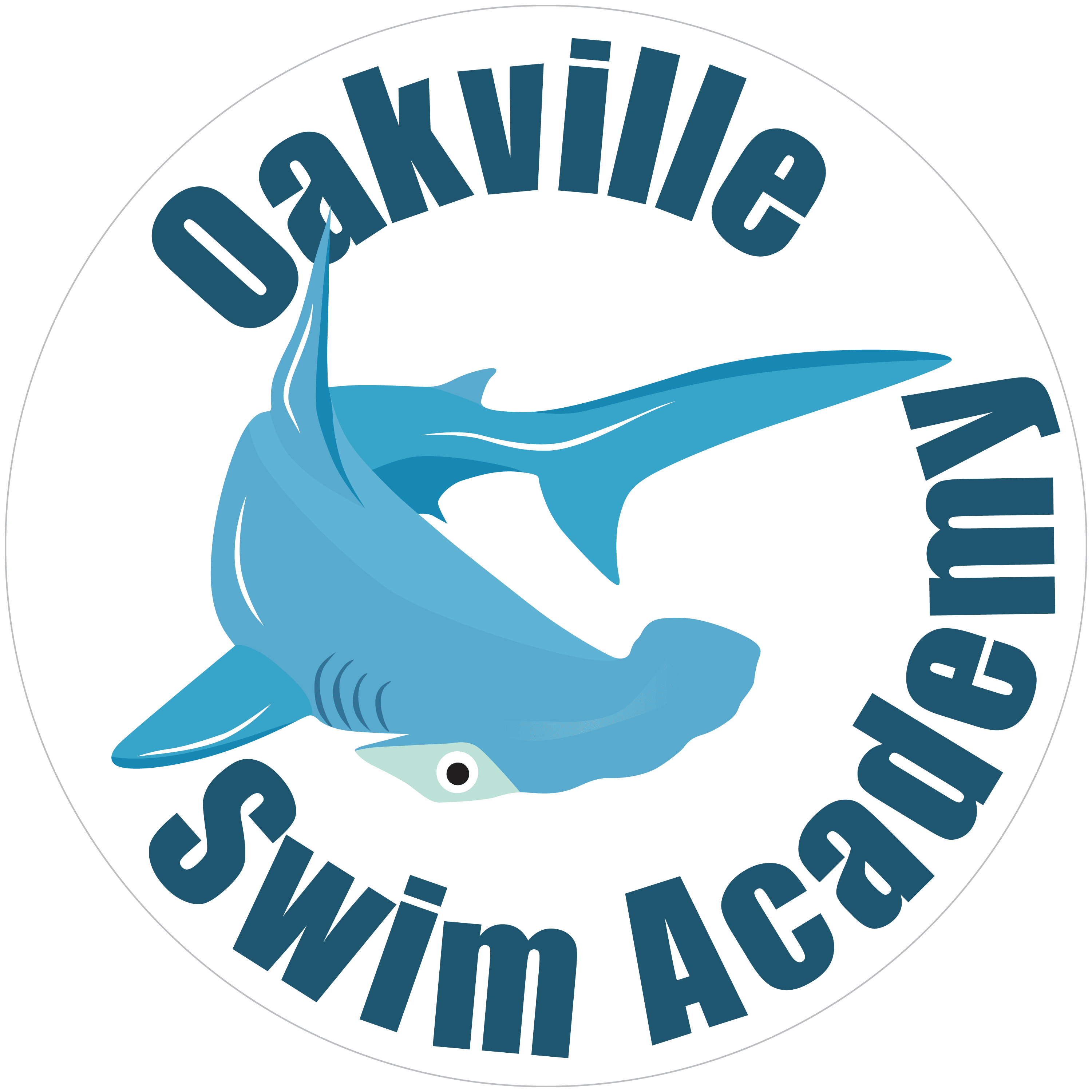 Oakville Swim Academy Logo Oakville Swim Academy Logo